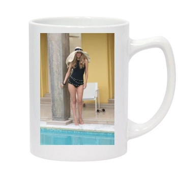 Tiffany Mulheron 14oz White Statesman Mug