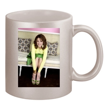 Tina Fey 11oz Metallic Silver Mug