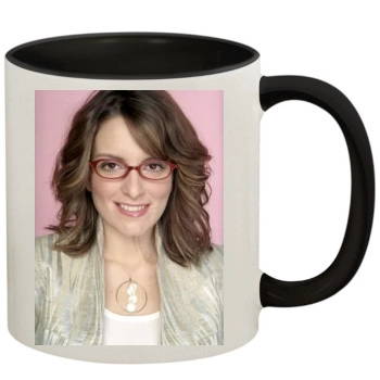 Tina Fey 11oz Colored Inner & Handle Mug