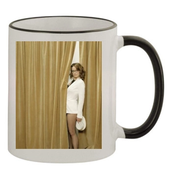 Tina Fey 11oz Colored Rim & Handle Mug