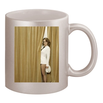 Tina Fey 11oz Metallic Silver Mug