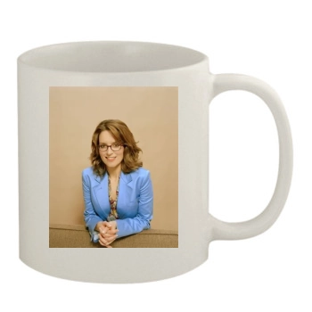 Tina Fey 11oz White Mug