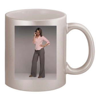 Tina Fey 11oz Metallic Silver Mug