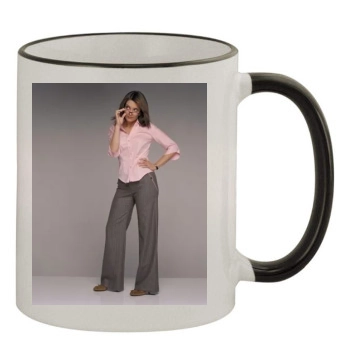 Tina Fey 11oz Colored Rim & Handle Mug