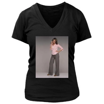 Tina Fey Women's Deep V-Neck TShirt