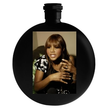 Toni Braxton Round Flask