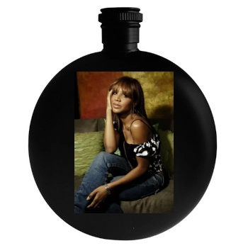 Toni Braxton Round Flask