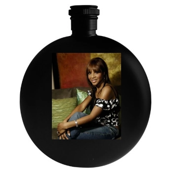 Toni Braxton Round Flask