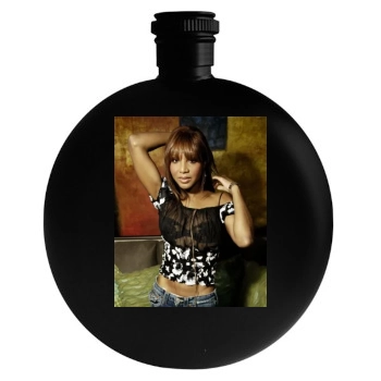 Toni Braxton Round Flask