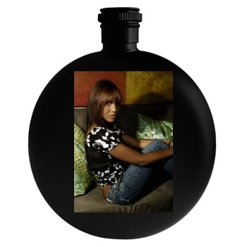 Toni Braxton Round Flask