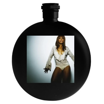 Toni Braxton Round Flask