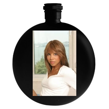 Toni Braxton Round Flask