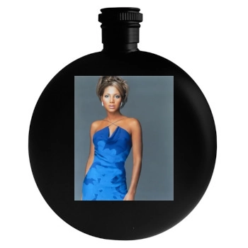 Toni Braxton Round Flask