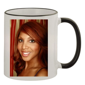 Toni Braxton 11oz Colored Rim & Handle Mug