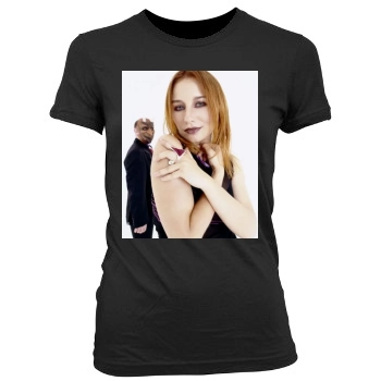 Tori Amos Women's Junior Cut Crewneck T-Shirt