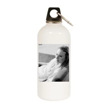 Tori Amos White Water Bottle With Carabiner