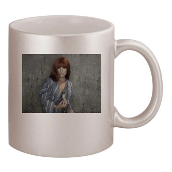 Tori Amos 11oz Metallic Silver Mug