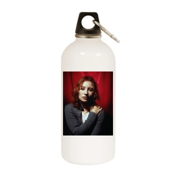 Tori Amos White Water Bottle With Carabiner