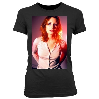 Tori Amos Women's Junior Cut Crewneck T-Shirt