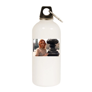 Tori Amos White Water Bottle With Carabiner