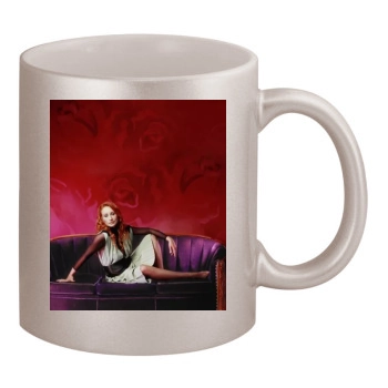 Tori Amos 11oz Metallic Silver Mug