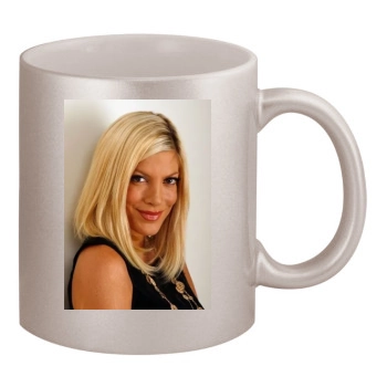 Tori Spelling 11oz Metallic Silver Mug