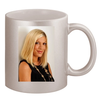 Tori Spelling 11oz Metallic Silver Mug