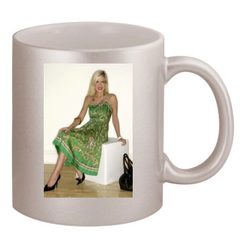 Tori Spelling 11oz Metallic Silver Mug