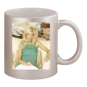 Tori Spelling 11oz Metallic Silver Mug