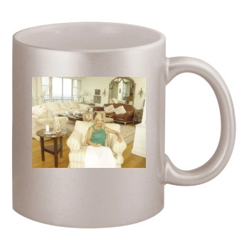 Tori Spelling 11oz Metallic Silver Mug