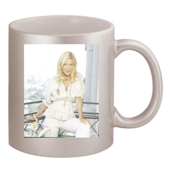 Tori Spelling 11oz Metallic Silver Mug