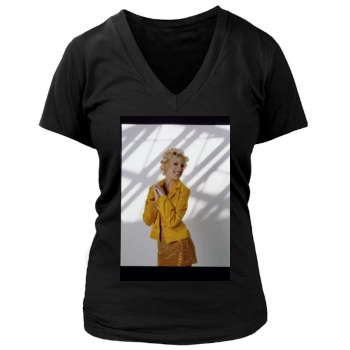 Tori Spelling Women's Deep V-Neck TShirt