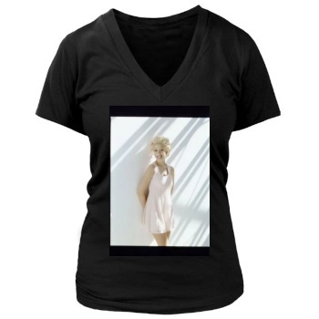 Tori Spelling Women's Deep V-Neck TShirt