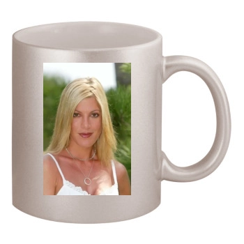 Tori Spelling 11oz Metallic Silver Mug