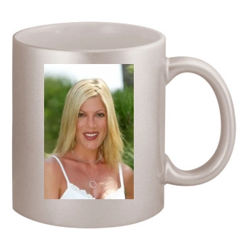 Tori Spelling 11oz Metallic Silver Mug