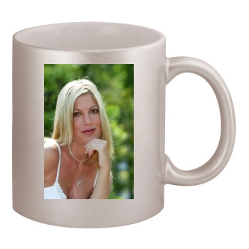 Tori Spelling 11oz Metallic Silver Mug