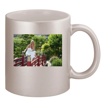 Tori Spelling 11oz Metallic Silver Mug