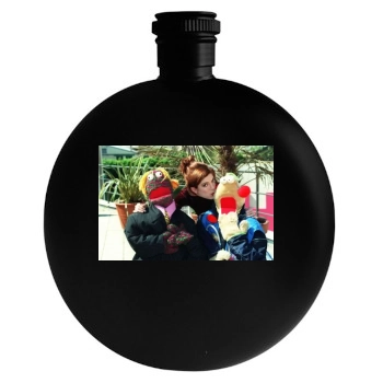 Tori Spelling Round Flask