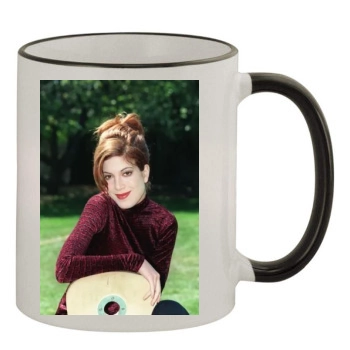 Tori Spelling 11oz Colored Rim & Handle Mug