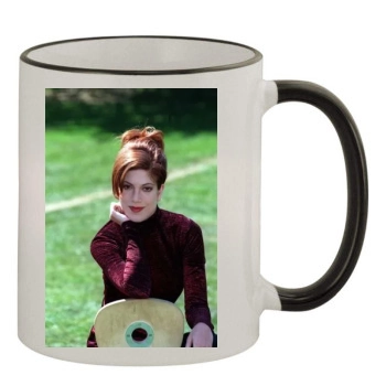 Tori Spelling 11oz Colored Rim & Handle Mug