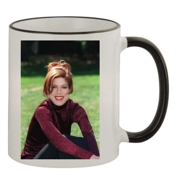 Tori Spelling 11oz Colored Rim & Handle Mug