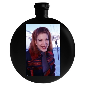 Tori Spelling Round Flask