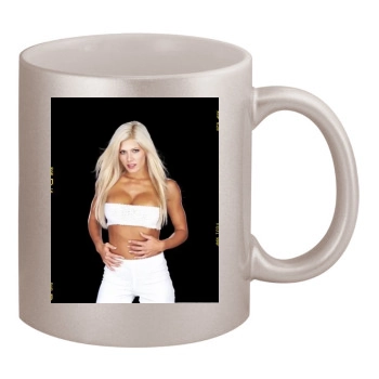 Torrie Wilson 11oz Metallic Silver Mug