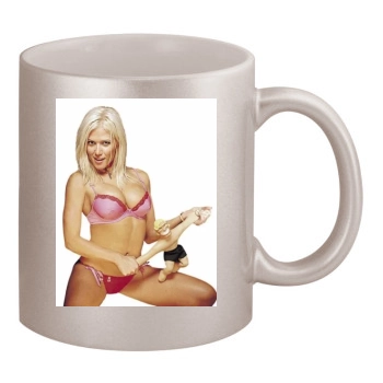 Torrie Wilson 11oz Metallic Silver Mug