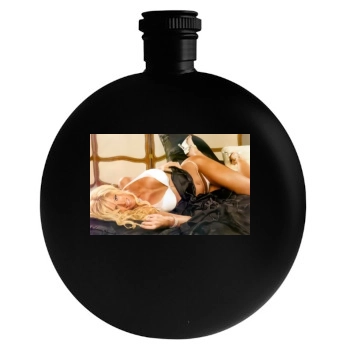 Torrie Wilson Round Flask