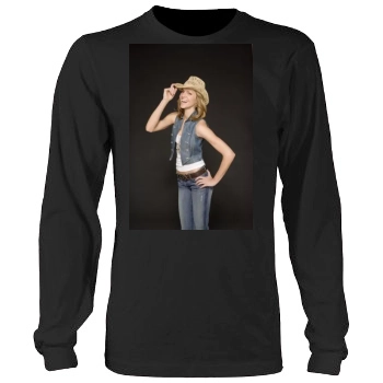 Tricia Helfer Men's Heavy Long Sleeve TShirt