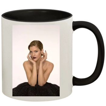 Tricia Helfer 11oz Colored Inner & Handle Mug