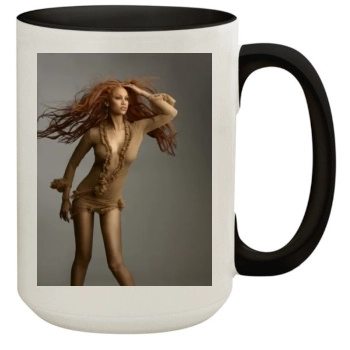 Tyra Banks 15oz Colored Inner & Handle Mug