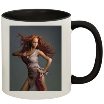 Tyra Banks 11oz Colored Inner & Handle Mug