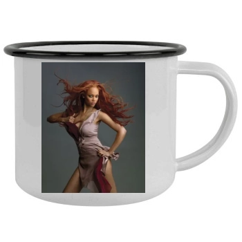 Tyra Banks Camping Mug